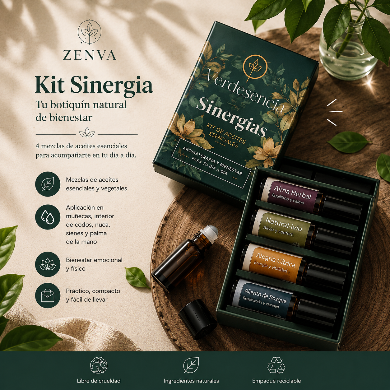 KIT SINERGIA (Kit 4 * 5ml)