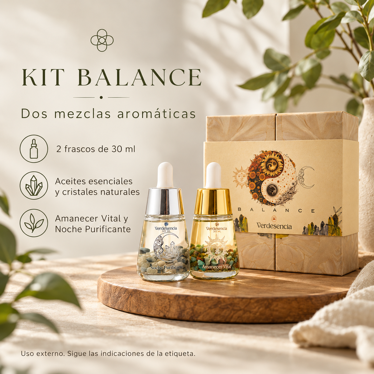 Kit Balance aromático de día y noche, 2 unidades