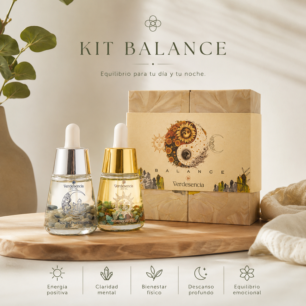 Kit Balance aromático ZENVA con mezclas para día y noche