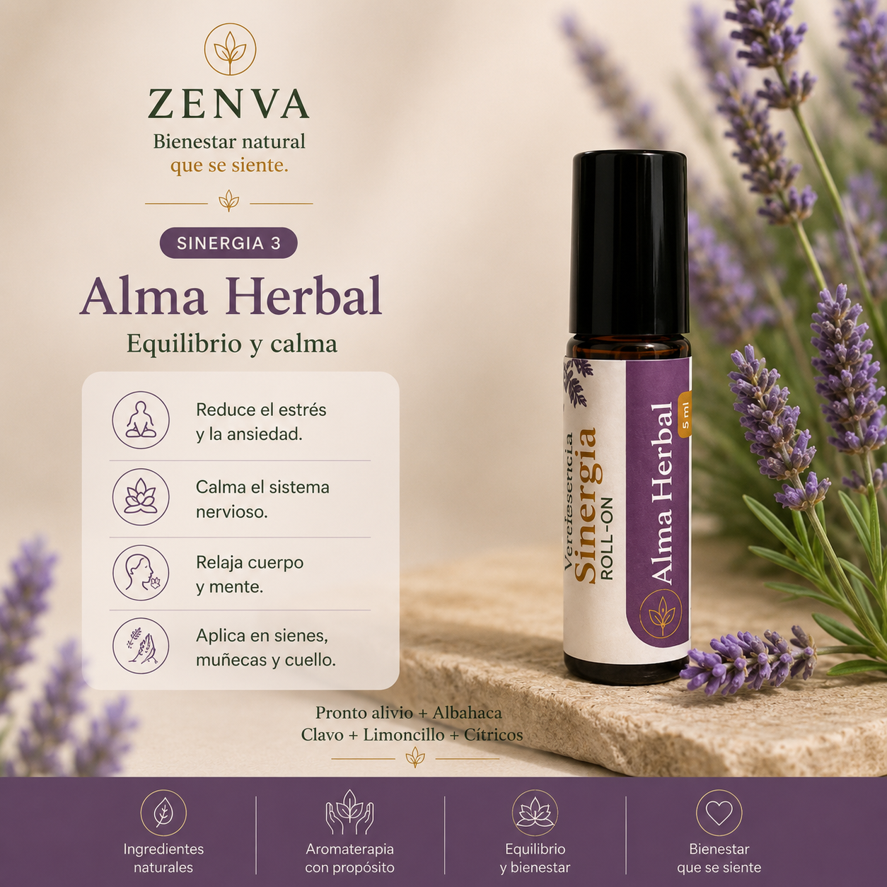 ROLL-ON Alma herbal