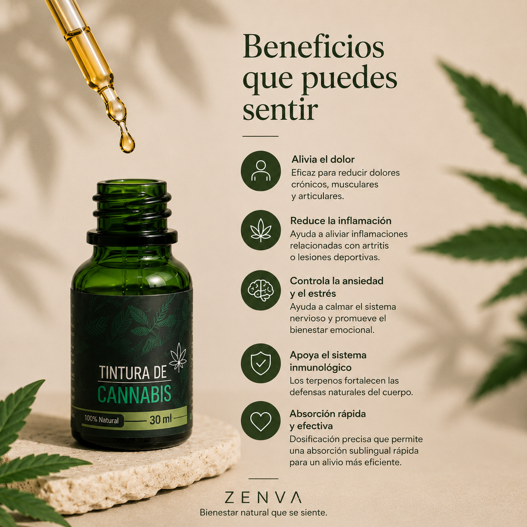 TINTURA de Cannabis 30 ml